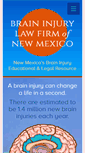 Mobile Screenshot of brain-injury-law-firm-of-new-mexico.com